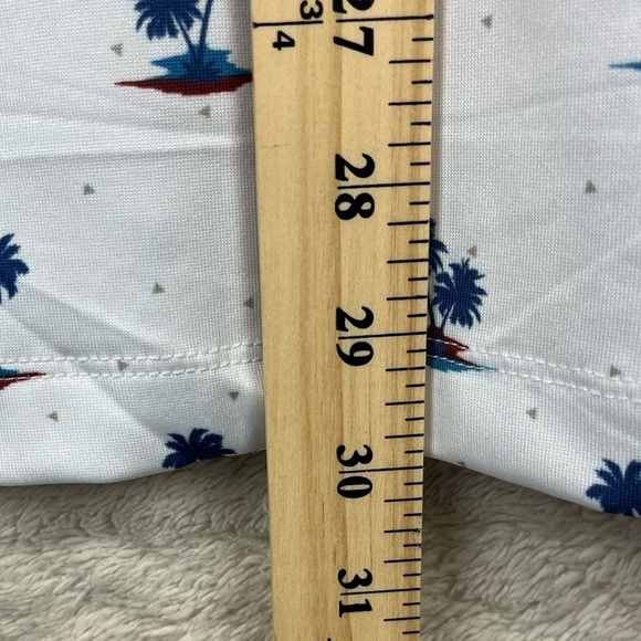 NWT Caddy Cart Performance Palm Tree Polo Shirt Size Large - Picture 16 of 16